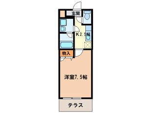 フジパレスピ－ノの物件間取画像